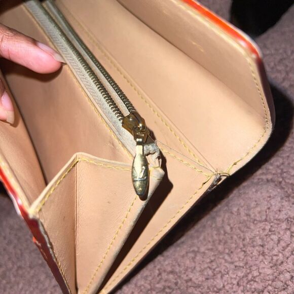 Preloved Louis Vuitton multi monogram Sarah long wallet with wallet tan … - Picture 3 of 12